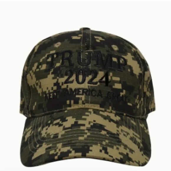 Camo 2024 Trump “Keep American Great” hat - Picture 3 of 3
